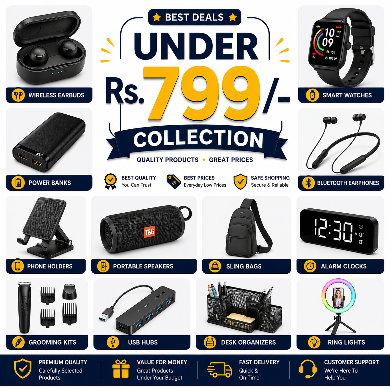 Under ₹799
