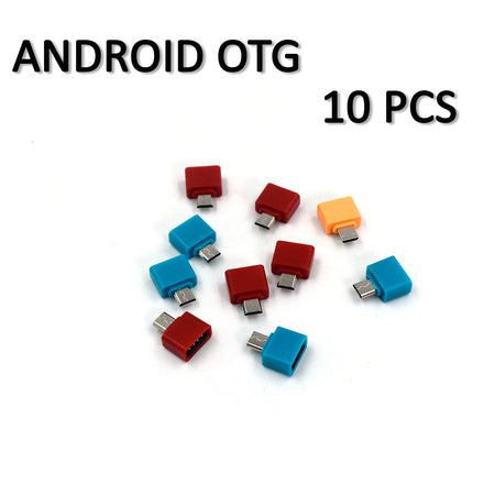 Type-C & Micro USB OTG Adapter Combo – Fast Charging & Data Sync, Pack of 20
