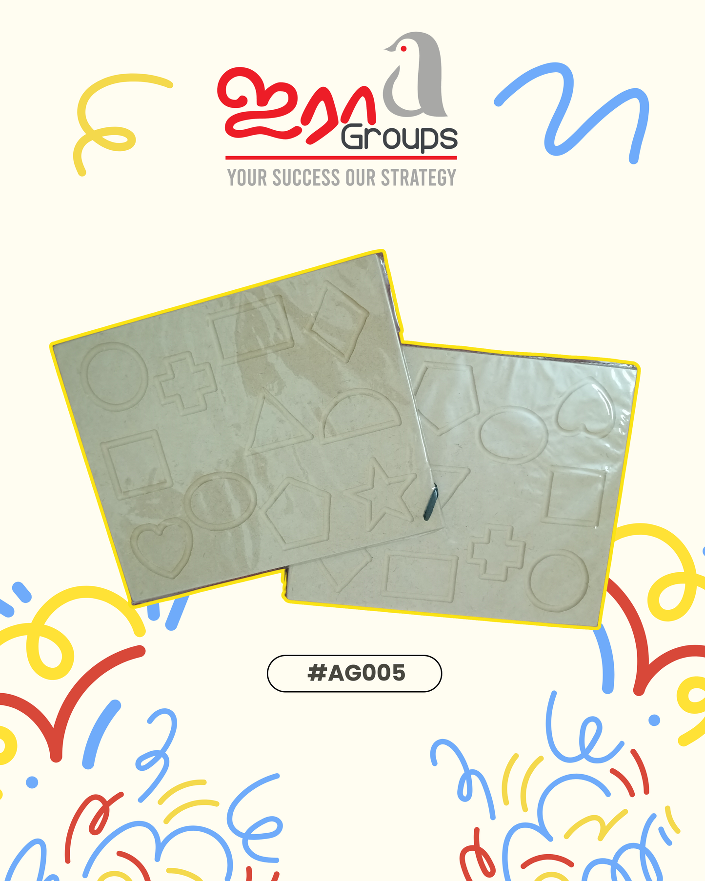 SHAPE TRACING BOARD SMALL