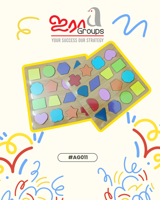 SHAPES KNOB BOARD - SMALL