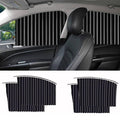 Car Window Curtain Sun Shade – Magnetic Privacy Curtain, Heat & UV Protection Set