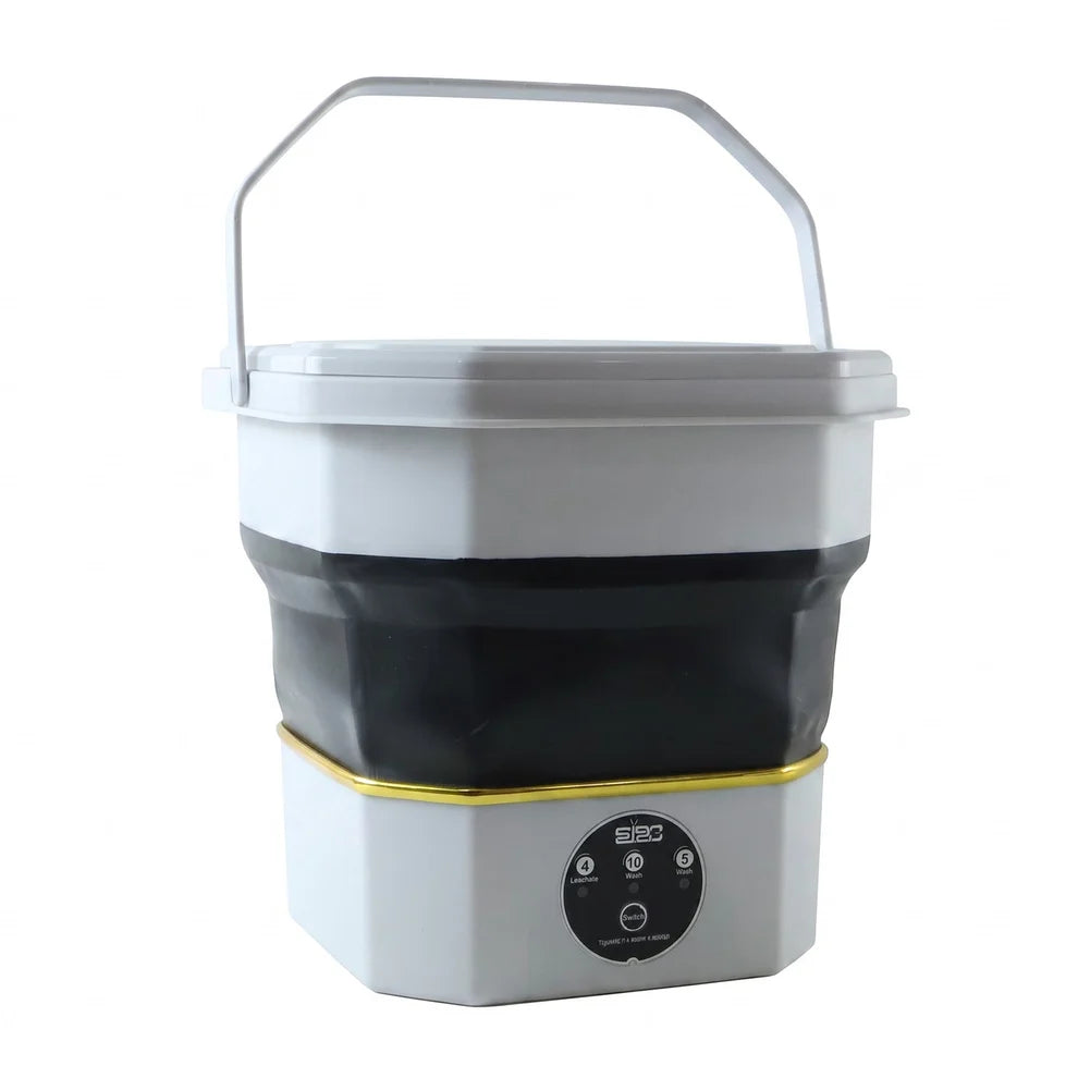 Mini Electric Folding Washing Machine for Small Clothes and Travel Laundry (1 Pc)