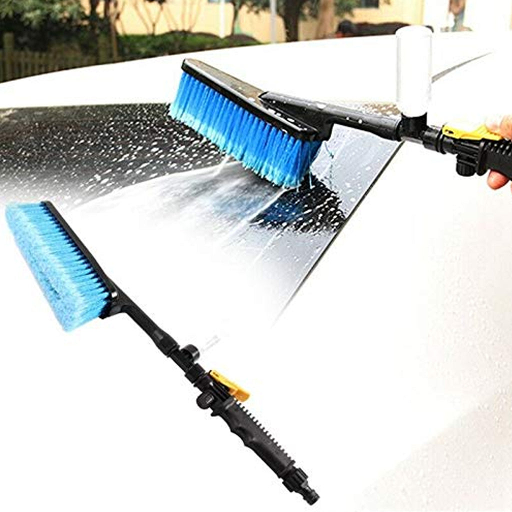 Premium 9 in 1 Car Washing Kit – Auto Cleaning Set with Hose, Brush, Sponge & Bucket