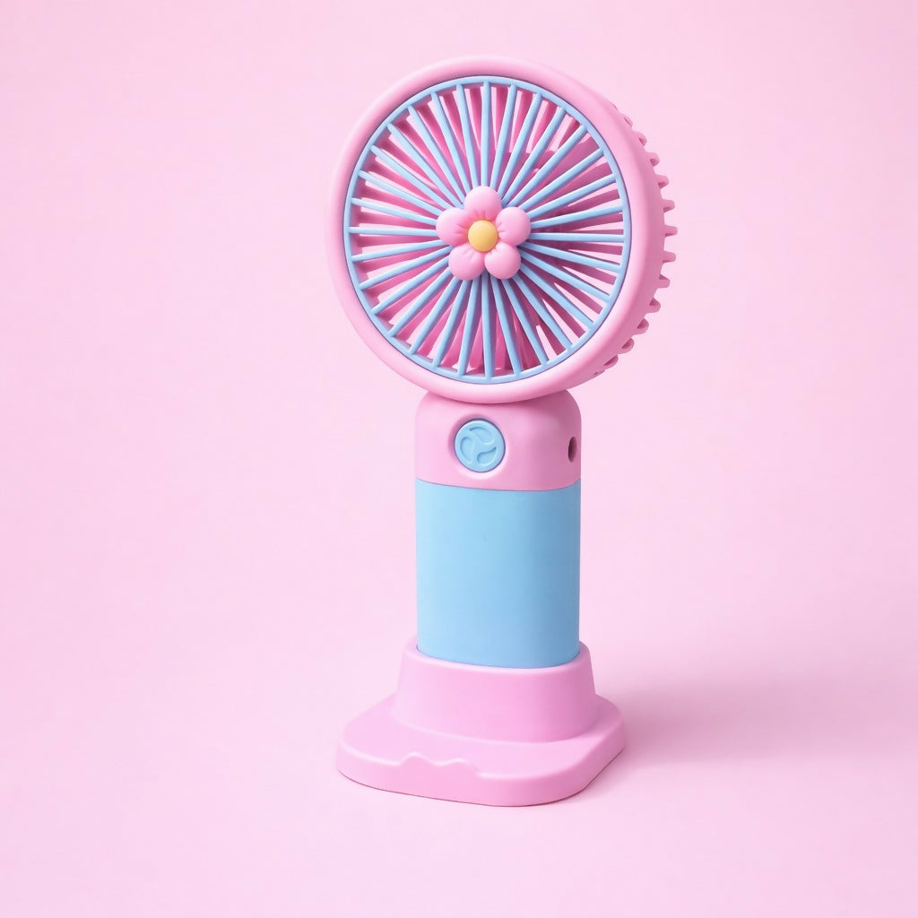 Mini Portable Table Fan | USB Rechargeable Desk Fan