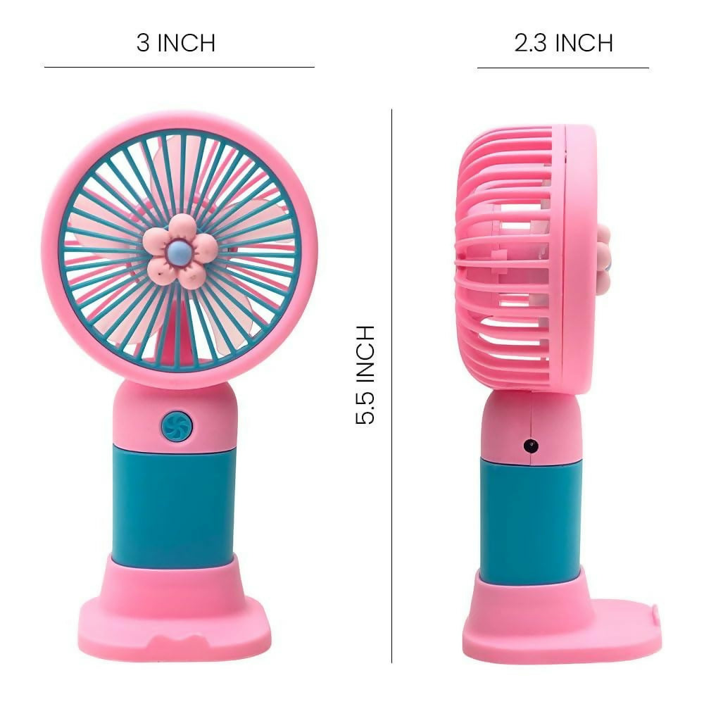 Mini Portable Table Fan | USB Rechargeable Desk Fan