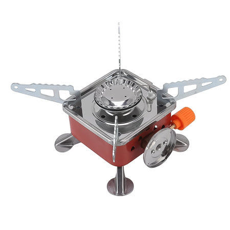 Mini Camping Gas Stove – Portable Foldable Windproof Burner, 2800W for Outdoor & Hiking