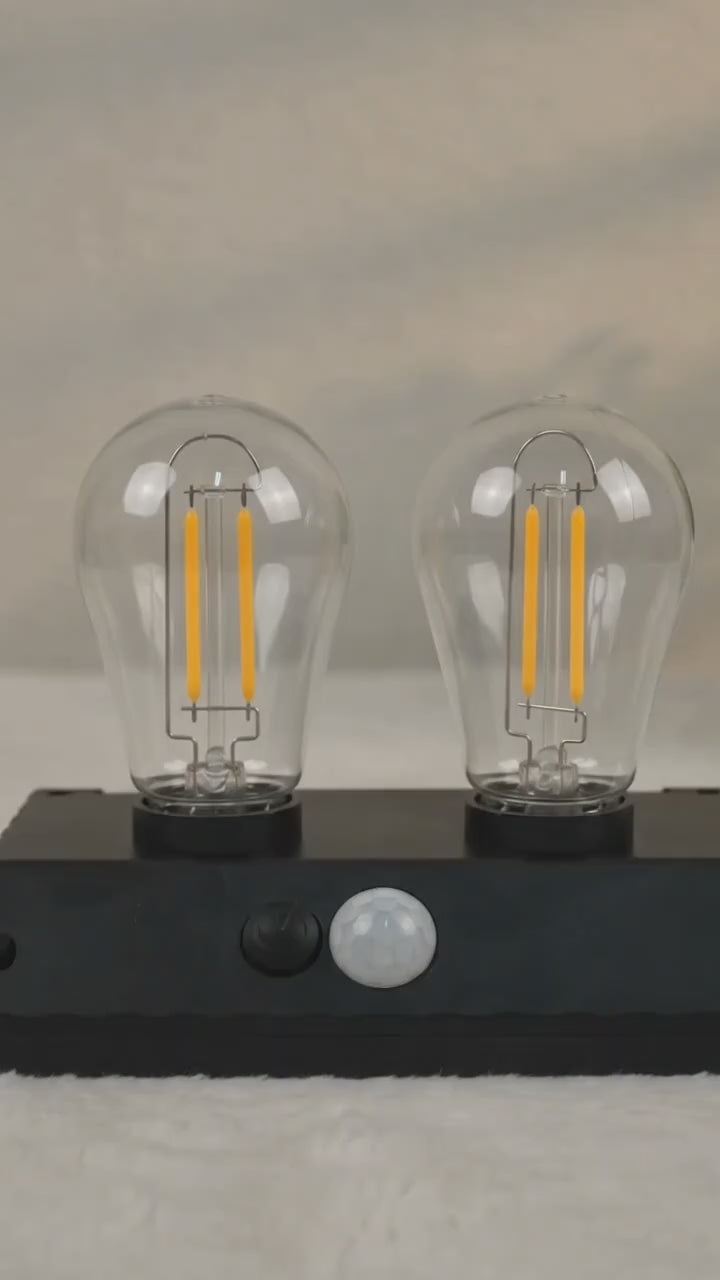 Solar Double Led Bulb Lamp Yt-819- 2w (1 Pc)