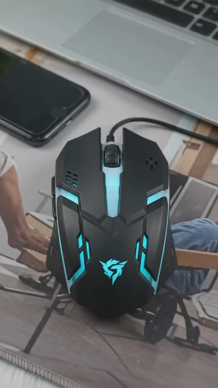 Computer Laptop Usb Wired Optical Mouse (1 Pc)