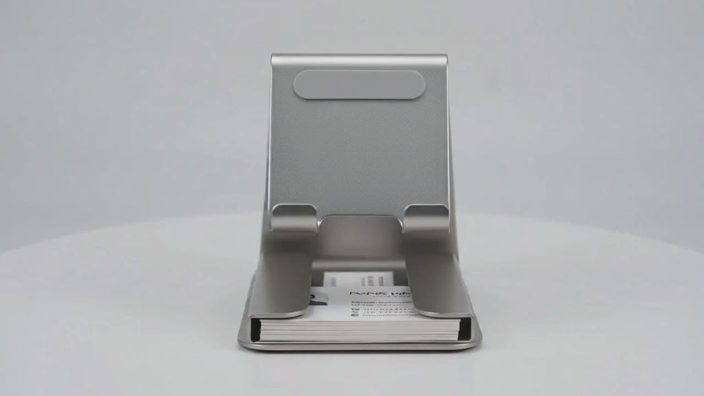 Compact Phone Stand for Desk – Small Tabletop Mobile Holder, Office & Study