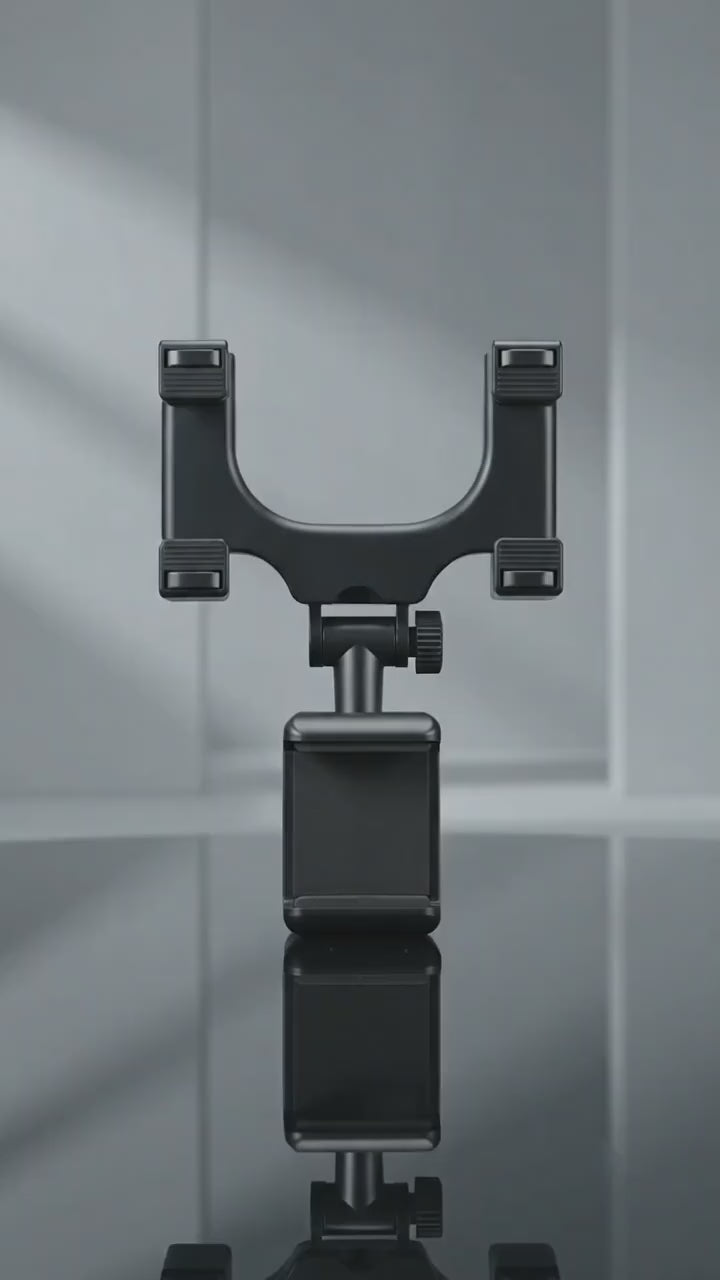 Rear View Mobile Holder Universal Vehicle Rear View Mirror Mobile Phone Mount Stand